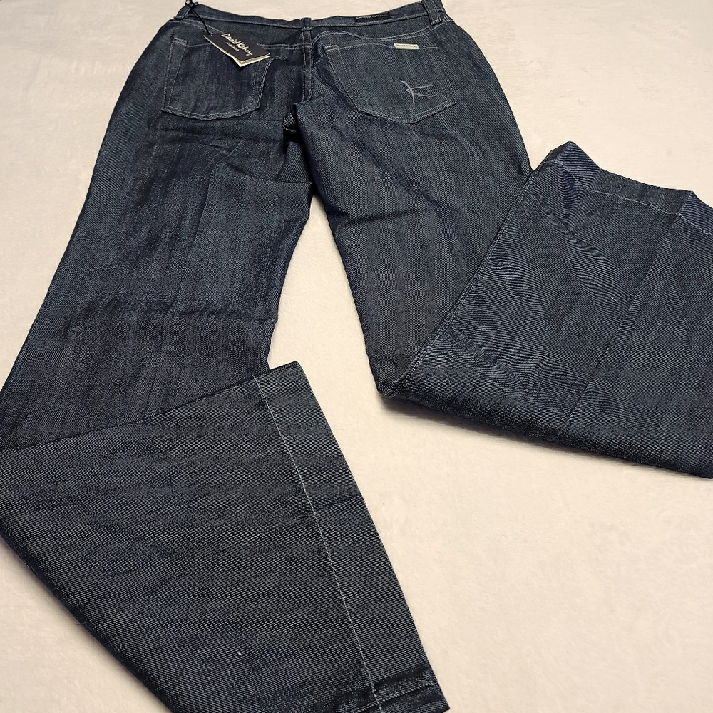 NWT DAVID KAHN GORGEOUS FLARE/WIDE LEG JEANS